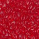 Miyuki long Magatama beads 4x7mm - Light red LMA-140